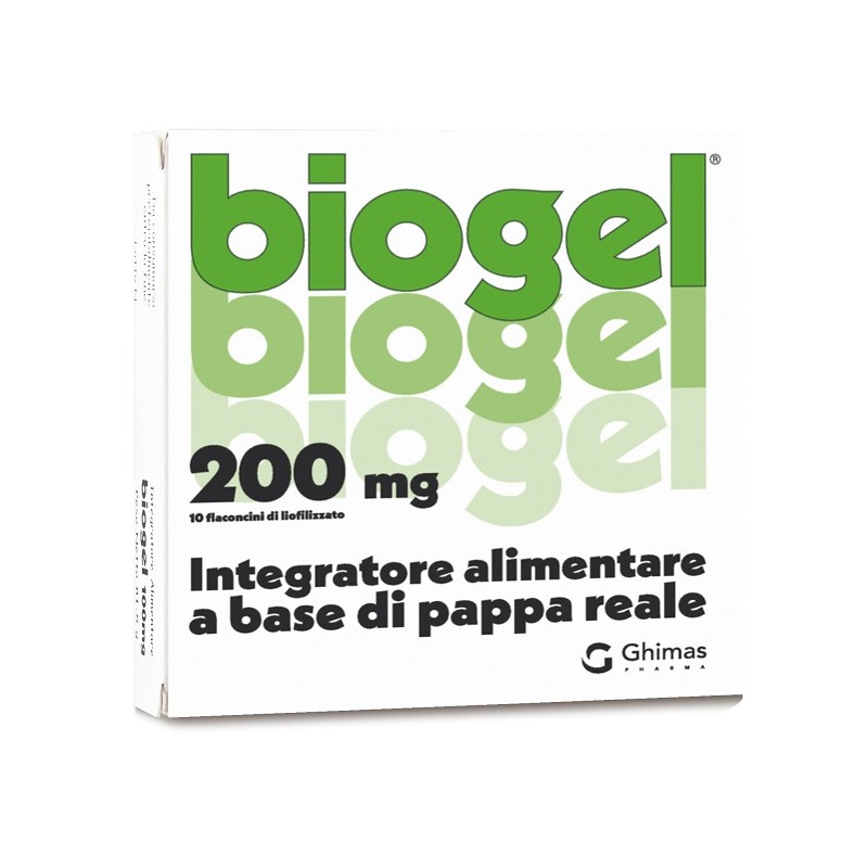 Ghimas Biogel 200 10 Flaconcini - Integratori multivitaminici - 944725934 - Ghimas - € 17,88