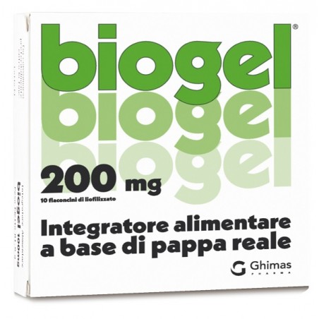 Ghimas Biogel 200 10 Flaconcini Ghimas - 1 Ghimas Biogel 200 10 Flaconcini Ghimas - 1