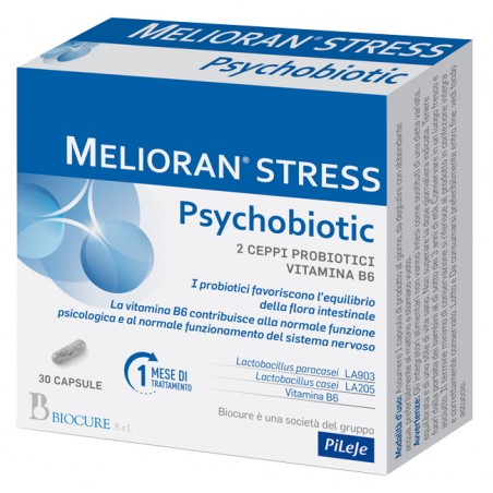 Biocure Melioran Stress Psychobiotic 30 Capsule Biocure - 1 Biocure Melioran Stress Psychobiotic 30 Capsule Biocure - 1