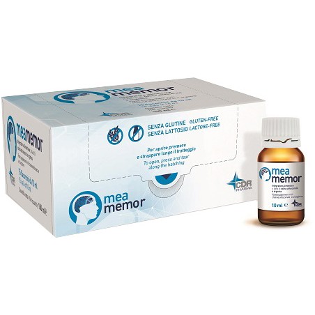 Cdr Pharma Meamemor 15 Flaconcini Da 10 Ml - Integratori per concentrazione e memoria - 986012134 - Cdr Pharma - € 22,91