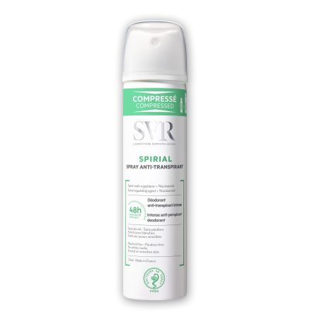 SVR Spirial Deodorante Spray Antitraspirante 75 Ml - Deodoranti per il corpo - 975908462 - SVR - € 8,88