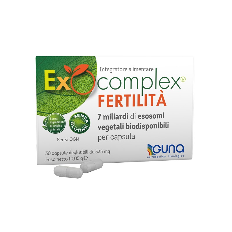 Guna Exocomplex Fertilita' 30 Capsule - Integratori per concentrazione e memoria - 944625969 - Guna - € 26,73
