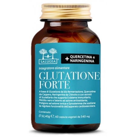 Salugea Glutatione Forte 60 Capsule - Integratori per difese immunitarie - 984573838 - Salugea - € 39,07