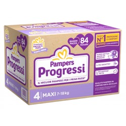 Fater Pampers Quadri Progressi Maxi 84 Pezzi - Pannolini - 986460828 - Fater - € 43,71
