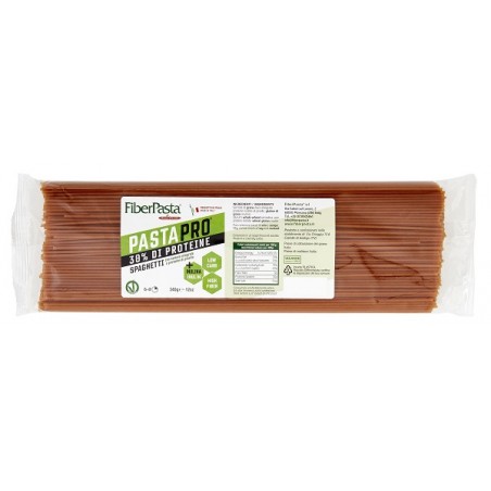Fiberpasta Pastapro Spaghetti Proteici Integrali 340 G Fiberpasta - 1 Fiberpasta Pastapro Spaghetti Proteici Integrali 340 G Fiberpasta - 1