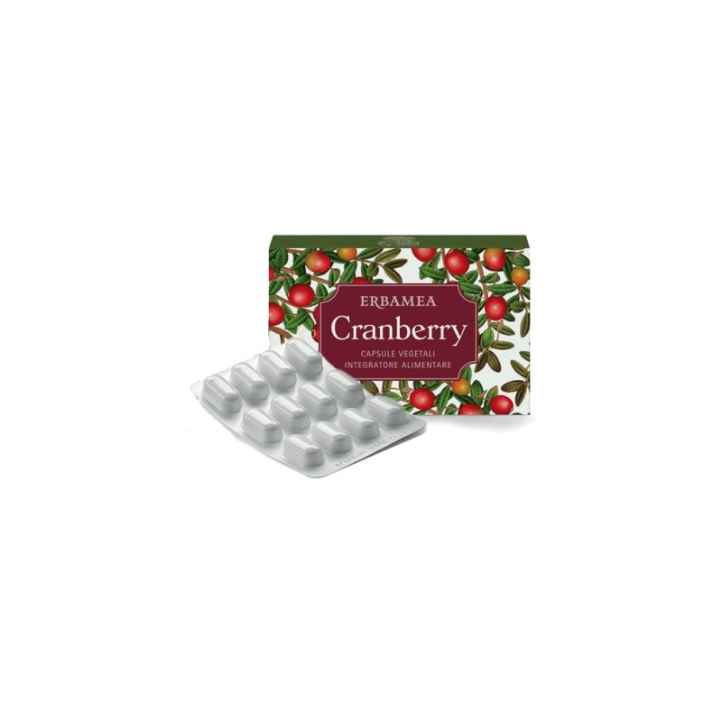 Erbamea Cranberry 24 Capsule - Integratori per cistite - 922364599 - Erbamea - € 7,82