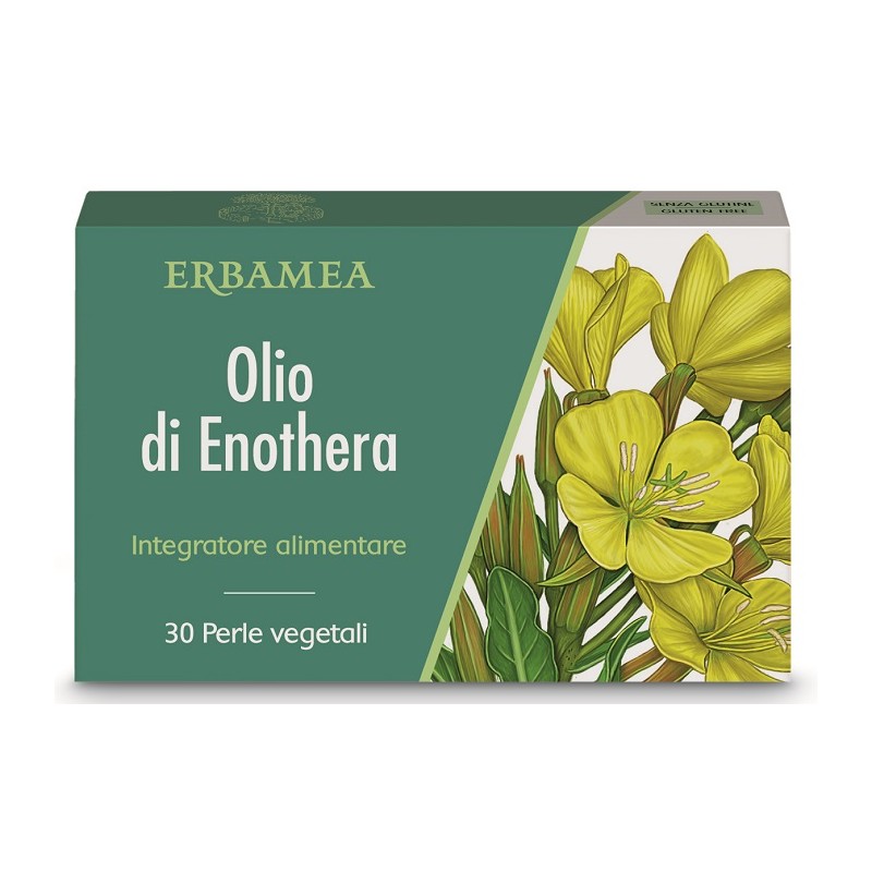 Erbamea Olio Di Enothera 30 Perle Vegetali - Pelle secca - 982467589 - Erbamea - € 9,63