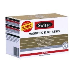 Swisse Magnesio e Potassio 24 Bustine - Integratori di magnesio e potassio - 981397247 - Swisse - € 5,99