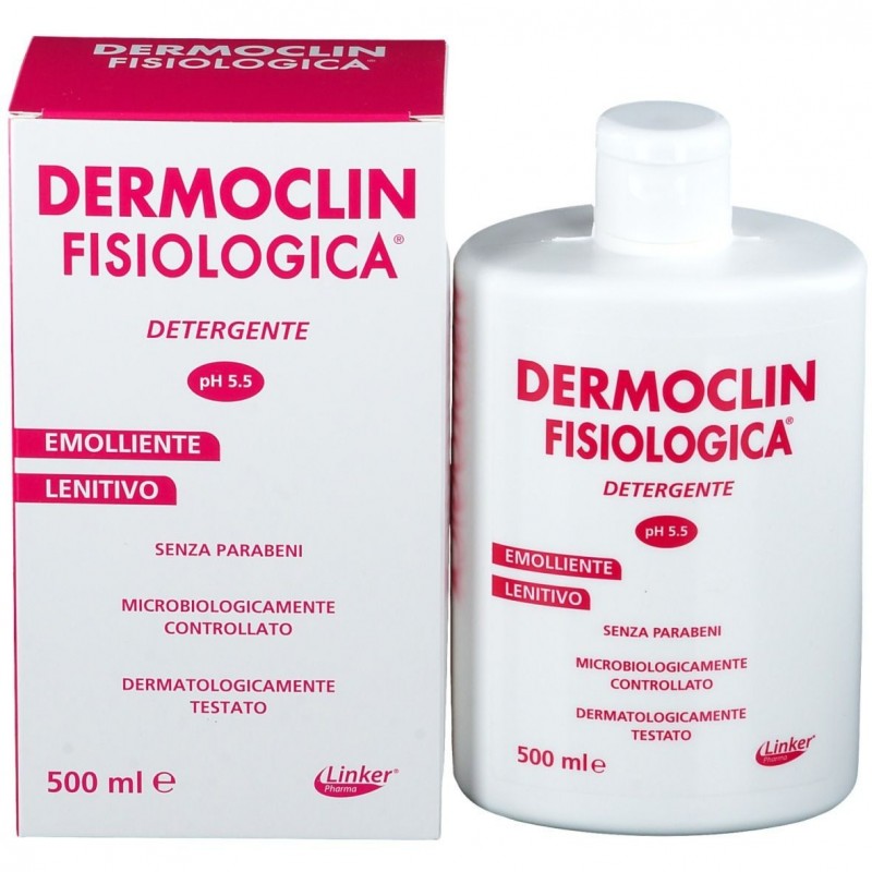 Dermoclin Detergente pH Fisiologico 500 Ml - Bagnoschiuma e detergenti per il corpo - 908233152 - Dermoclin - € 11,82