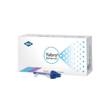 Ibsa Farmaceutici Italia Yabro Spray-sol 10 Fiale 5 Ml Sodio Ialuronato 0,18% - Prodotti per la cura e igiene del naso - 9353...