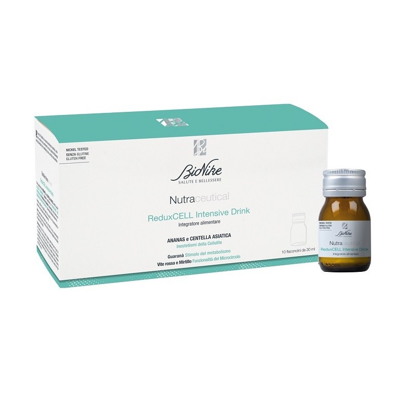 Bionike Nutraceutical ReduxCell Intensive Drink - Cellulite 10 Flaconi - Integratori drenanti e anticellulite - 981448602 - B...