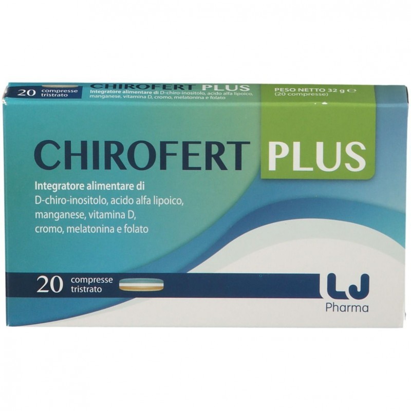 Chirofert Plus 20 Compresse Tristrato - Integratori per apparato uro-genitale e ginecologico - 942459746 - Farmitalia Ind. Ch...