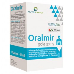Aqua Viva Oralmir Gola Spray 15 Ml - Prodotti fitoterapici per raffreddore, tosse e mal di gola - 978846842 - Aqua Viva - € 1...