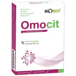 Biomed Omocit 30 Compresse - Integratori per concentrazione e memoria - 934728876 - Biomed - € 22,12