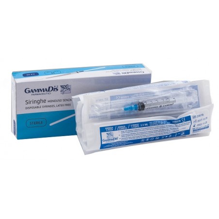 Gammadis Farmaceutici Siringa Soft Capacita' 2,5ml Ago Gauge 23 Confezione 10 Pezzi - IMPORT-PF - 904360017 - Gammadis Farmac...