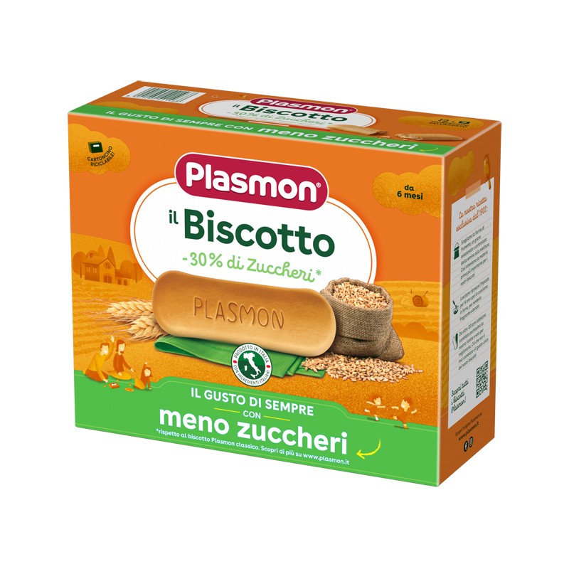 Plasmon Biscotti -30% Zucchero 720 G - Biscotti e merende per bambini - 986464168 - Plasmon - € 10,58