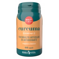 Erba Vita Group Curcuma 60 Capsule - Integratori per dolori e infiammazioni - 982751051 - Erba Vita - € 11,68