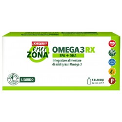 Enervit Enerzona Omega 3 Rx 5 Flaconi - Circolazione e pressione sanguigna - 920348202 - Enervit - € 68,00