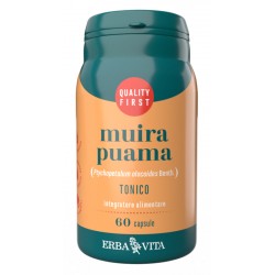 Erba Vita Group Muira Puama 60 Capsule - Integratori per concentrazione e memoria - 982739043 - Erba Vita - € 8,94