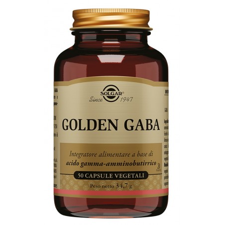 Solgar Golden GABA Relax supporto naturale 50 capsule Solgar - 1 Solgar Golden GABA Relax supporto naturale 50 capsule Solgar - 1