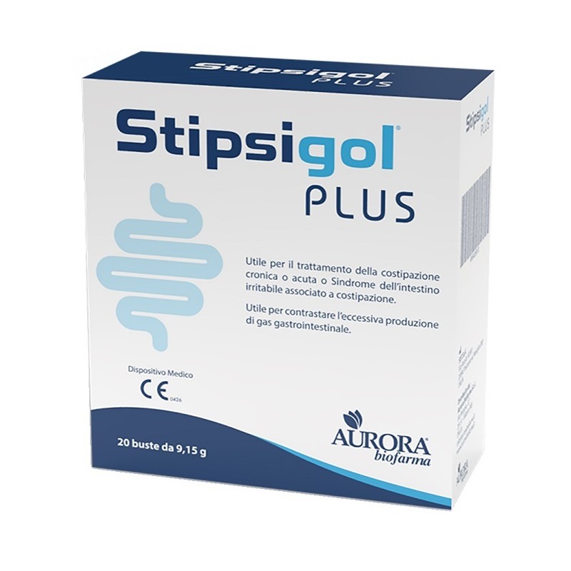 Aurora Biofarma Stipsigol Plus 20 Bustine - Colon irritabile - 986485910 - Aurora Biofarma - € 19,44