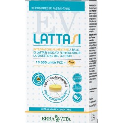 Erba Vita Group Lattasi 30 Compresse - Integratori per apparato digerente - 981464720 - Erba Vita - € 12,14