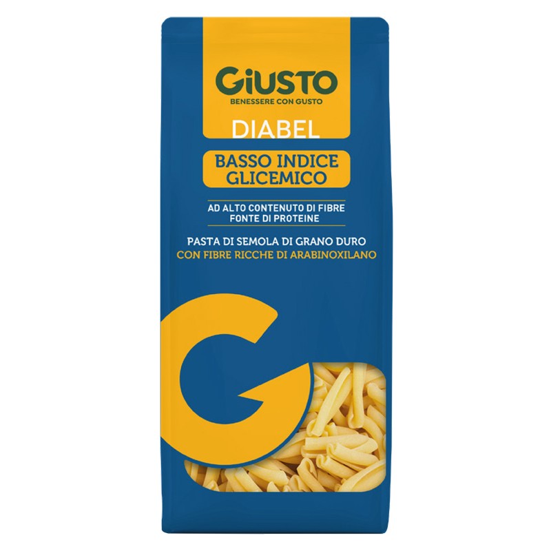 Farmafood Giusto Diabel Basso Indice Glicemico Pasta Caserecce 400 G - IMPORT-PF - 986824389 - Farmafood - € 4,06