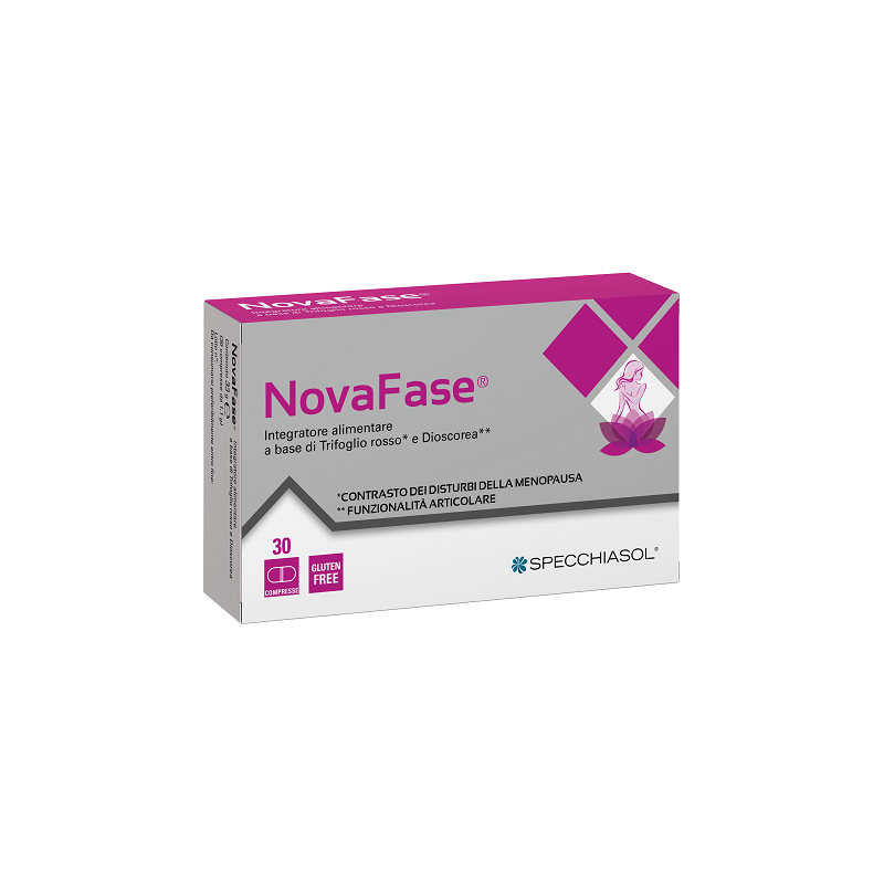 Novafase Integratore per Menopausa 30 Compresse - Integratori per ciclo mestruale e menopausa - 984874836 - Specchiasol - € 2...