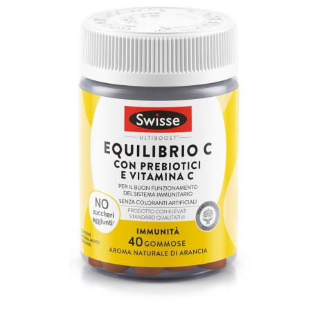 Swisse Equilibrio C Probiotici e Vitamina C 40 gommose Swisse - 1 Swisse Equilibrio C Probiotici e Vitamina C 40 gommose Swisse - 1
