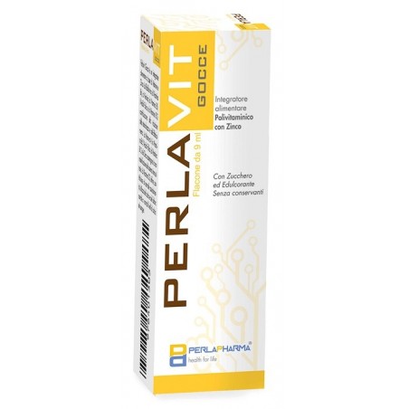 Perla Pharma Perlavit Gocce 9 Ml - Vitamine e sali minerali - 976401303 - Perla Pharma - € 14,31