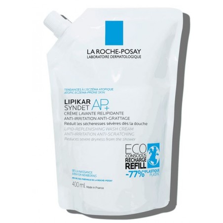 La Roche Posay-phas Lipikar Refill Syndet Ap+ Ricarica 400 Ml - Bagnoschiuma e detergenti per il corpo - 981445859 - La Roche...