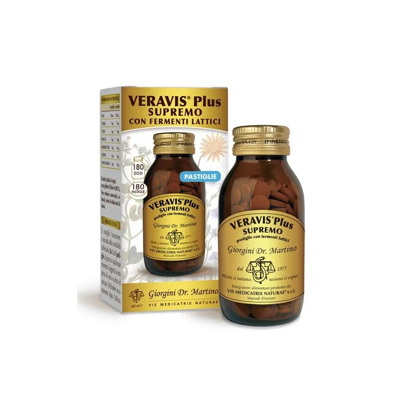 Dr. Giorgini Ser-vis Veravis Plus Supremo Fermenti Lattici Pastiglie 90 G Dr. Giorgini - 1