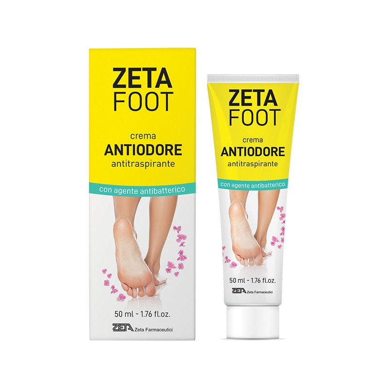 Zeta Farmaceutici Zetafoot Crema Antiodore 50 Ml - Prodotti per la sudorazione dei piedi - 944779471 - Zeta Farmaceutici - € ...