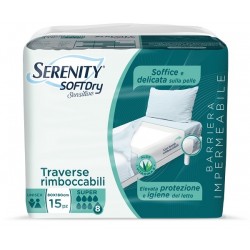 Serenity Traversa Sd Sensiive Super 80x180 Cm 15 Pezzi - Prodotti per incontinenza - 982475408 - Serenity - € 8,00