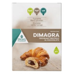 Promopharma Dimagra Croissant Proteico Cioccolato 195 G - IMPORT-PF - 981996349 - Promopharma - € 9,24