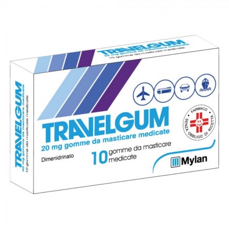 Travelgum Gomme Contro la Cinetosi 10 Gomme Masticabili Travelgum - 1 Travelgum Gomme Contro la Cinetosi 10 Gomme Masticabili Travelgum - 1