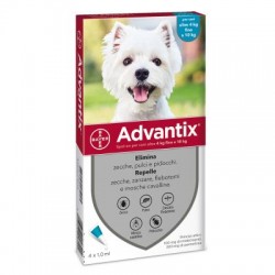 Advantix Soluzione Spot-On per Cani da 4 a 10 Kg 6 Pipette - Prodotti per cani - 103626053 - Advantix - € 34,94