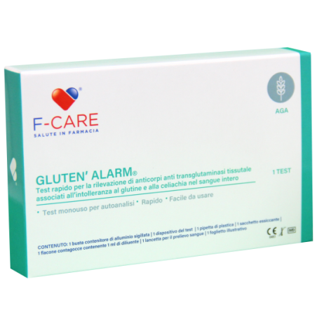 Farvima Medicinali F-care Gluten'alarm Test Autoanalisi - Self Test - 982683397 - Farvima Medicinali - € 7,55