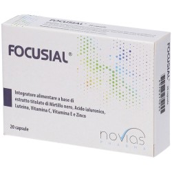 Focusial Integratore per la Vista 20 Capsule - Integratori per occhi e vista - 970379234 - Innovazioni Terapeutiche - € 20,87