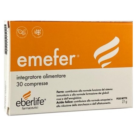 EMEFER 30 COMPRESSE Eberlife Farmaceutici - 1 EMEFER 30 COMPRESSE Eberlife Farmaceutici - 1