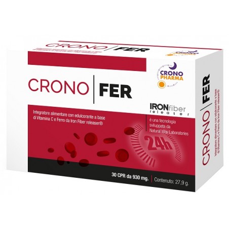 Crono Pharma Cronofer 30 Compresse Crono Pharma S - 1 Crono Pharma Cronofer 30 Compresse Crono Pharma S - 1