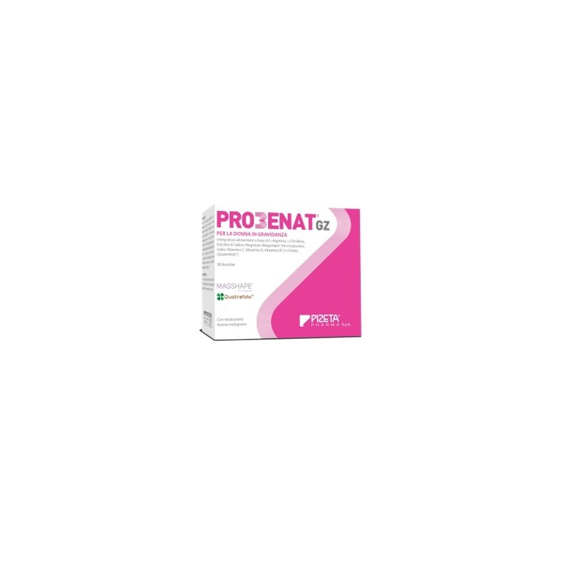 Pizeta Pharma Probenat Gz 30 Bustine 3 G - Integratori prenatali e postnatali - 987030715 - Pizeta Pharma - € 25,68