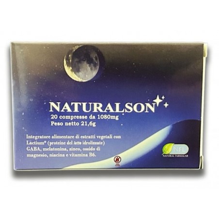 Natural Farma Lab Naturalson 20 Compresse Natural Farma Lab - 1 Natural Farma Lab Naturalson 20 Compresse Natural Farma Lab - 1