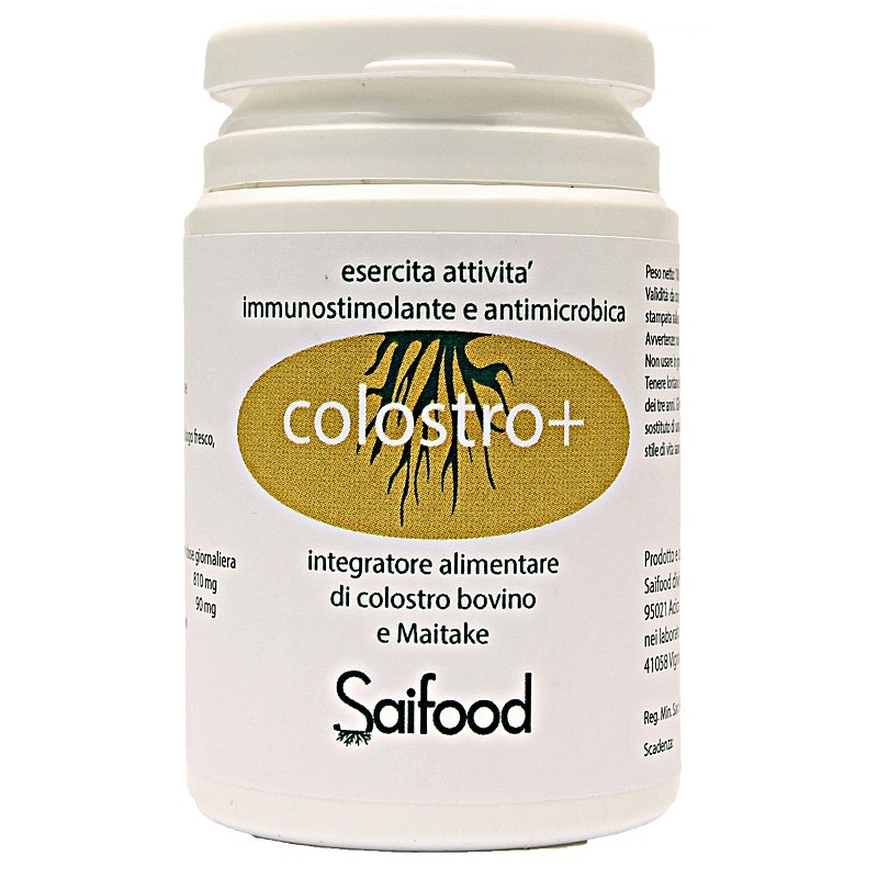 COLOSTRO+ 100 CAPSULE SAIFOOD - Integratori per difese immunitarie - 930993896 -  - € 29,82