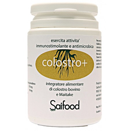 COLOSTRO+ 100 CAPSULE SAIFOOD - Integratori per difese immunitarie - 930993896 -  - € 29,82