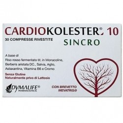 Dymalife Pharmaceutical Cardiokolester 10 Sincro 30 Compresse Rivestite - Integratori per il cuore e colesterolo - 948009321 ...