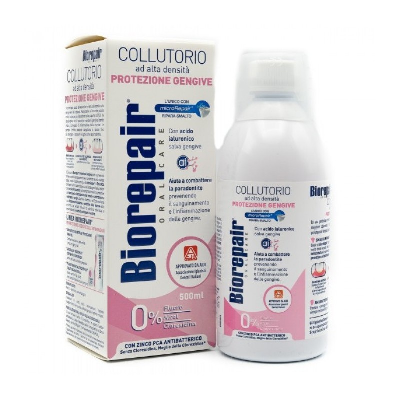 Biorepair Collutorio Protezione Gengive 500 Ml - Collutori - 975453869 - Biorepair - € 5,90