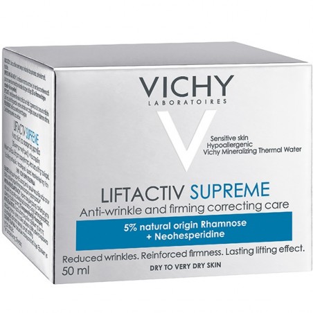 Vichy Liftactiv Supreme Trattamento Anti-Rughe Pelle Secca 50 Ml Vichy - 1 Vichy Liftactiv Supreme Trattamento Anti-Rughe Pelle Secca 50 Ml Vichy - 1