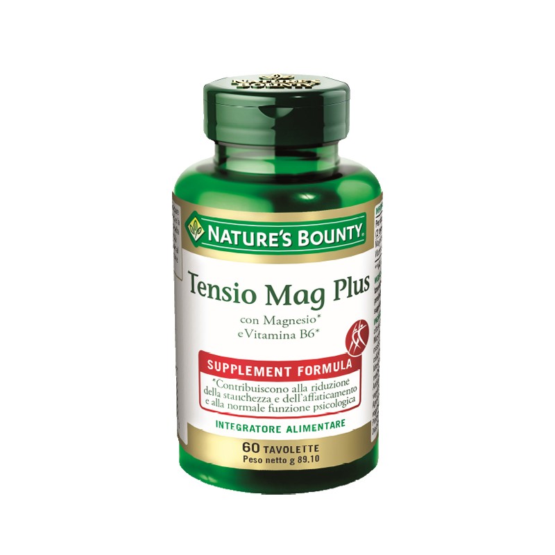 Nature's Bounty Tensio Mag Plus 60 Tavolette Nature's Bounty - 1