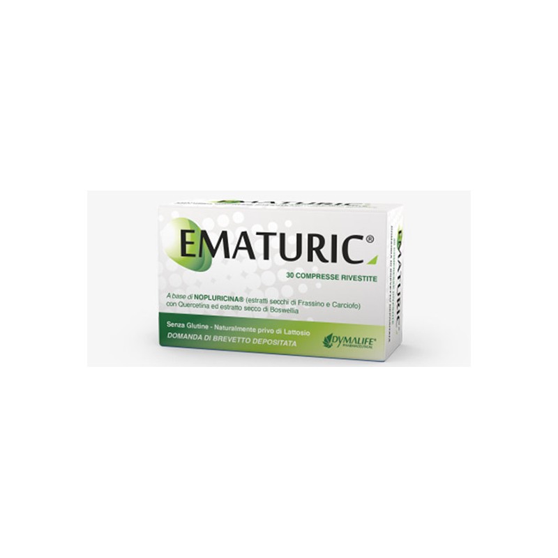 Dymalife Pharmaceutical Ematuric 30 Compresse Rivestite - Integratori per apparato digerente - 943763146 - Dymalife Pharmaceu...